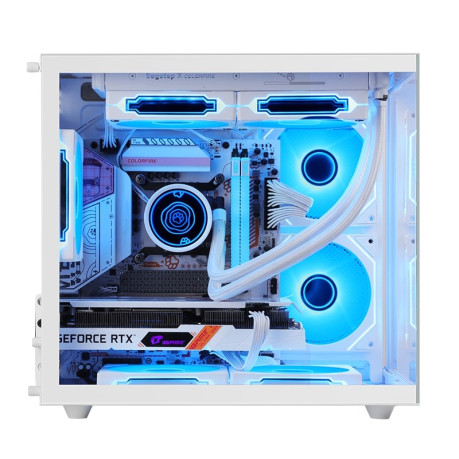 SEGOTEP Brave W1 Beyaz 650W 80+ Midi Tower Kasa (ARGB Fan)