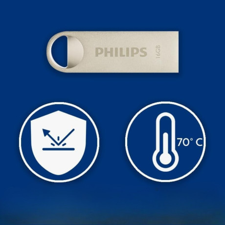 PHILIPS 16GB USB 2.0 25/10MB/S FM16FD160B/00